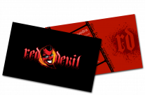 Red Devil Business Card and Logo