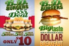 BD Burger Advertisments