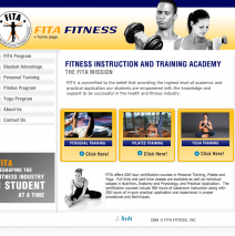 Fita Fitness Website